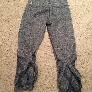 Grey cut out leggings!